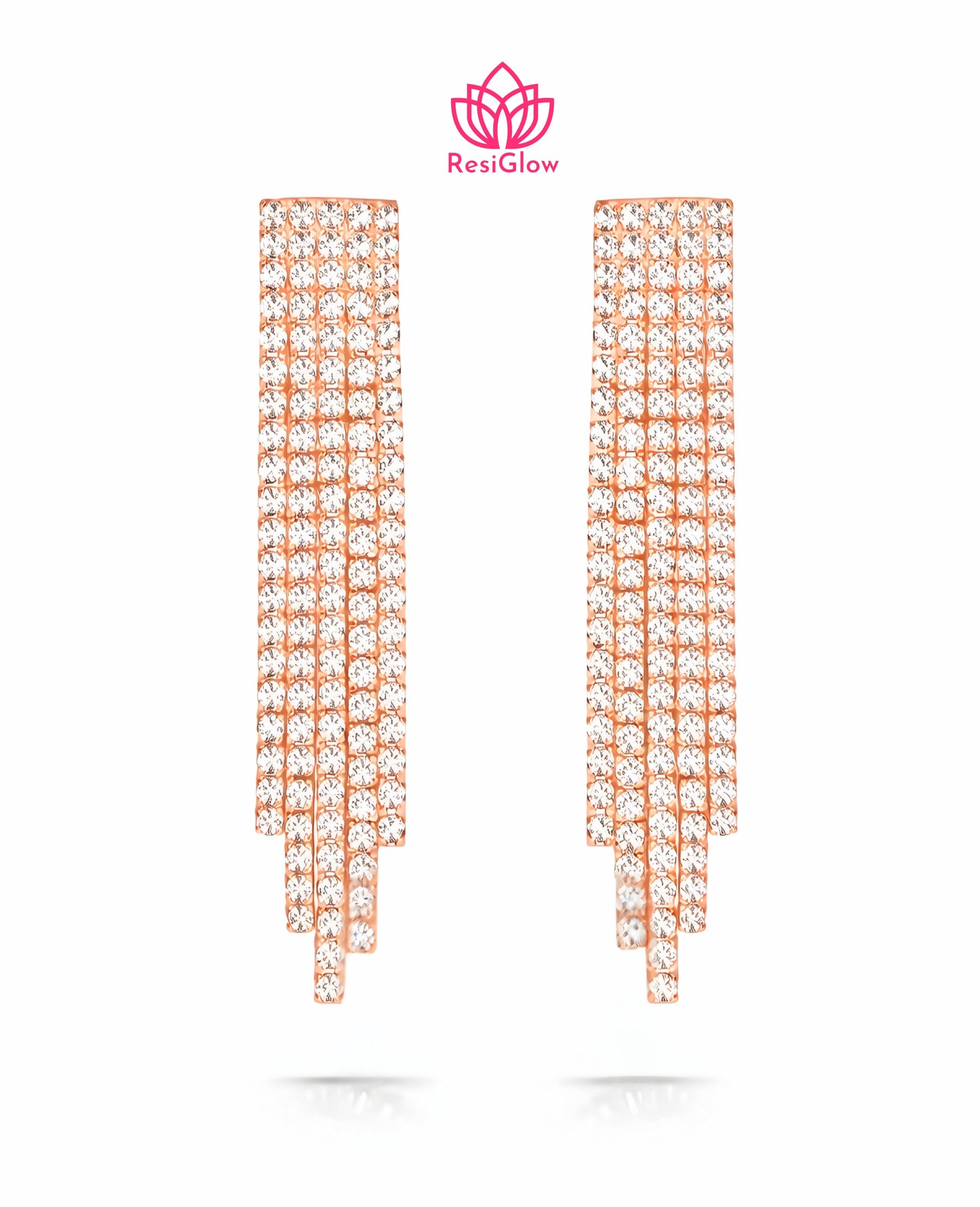 Set Of 12 Oxidized Designer Stud Earrings With Folding Jewelry Box